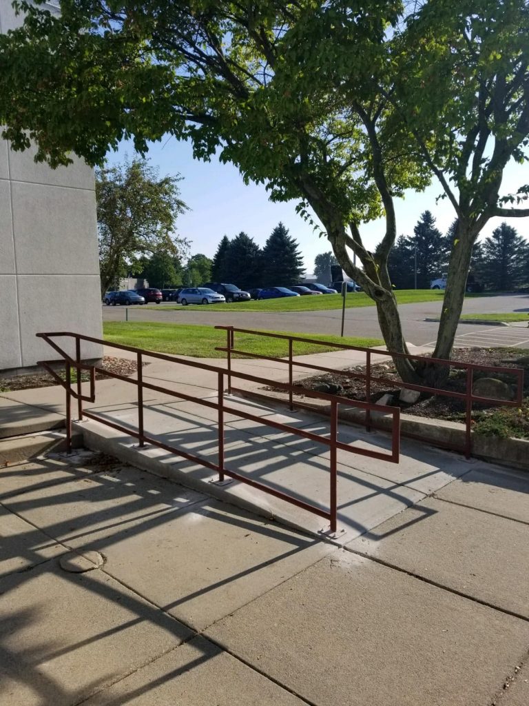 Steel Tube Railing Install - H&H Welding