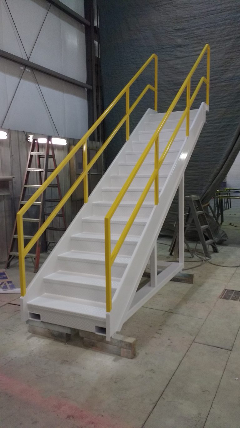 Portable Industrial Staircase - H&H Welding