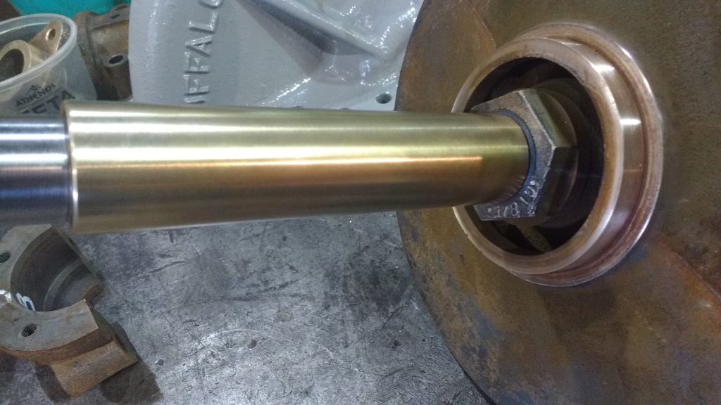 Hydraulic Pump Shaft Sleeve H&H Welding